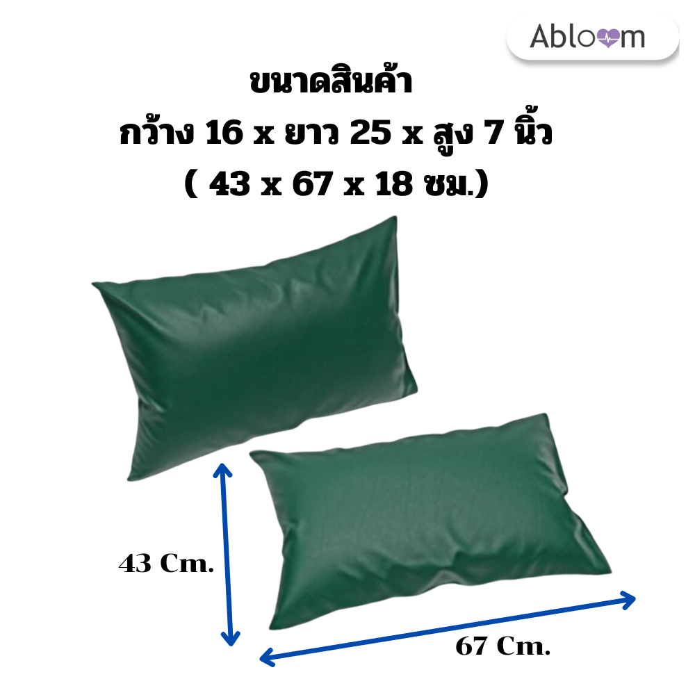 ที่นอนและหมอน หุ้มหนังเทียม ABLOOM_เซ็ต 3 ชิ้น